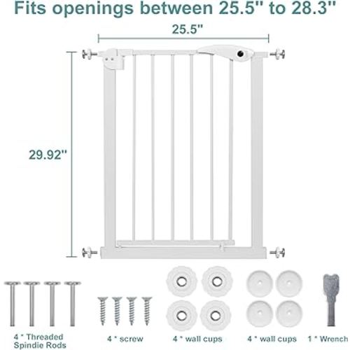 Baby Gate with Door : Amazon.ae: Baby Products