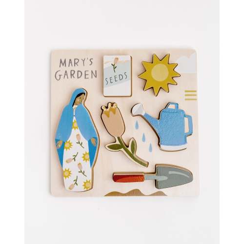 Mary's Garden Wooden Puzzle