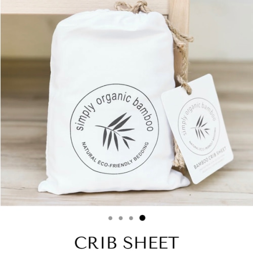 Crib Sheet - White cloud color
