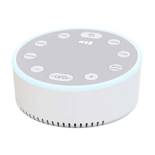 Sleep Therapy White Noise Machine, Soothing Nature Sounds for Baby Kid Adult, Portable Relaxation Wellness Meditation and Naps, Peaceful Rest Sleep Aid, Holiday Gift