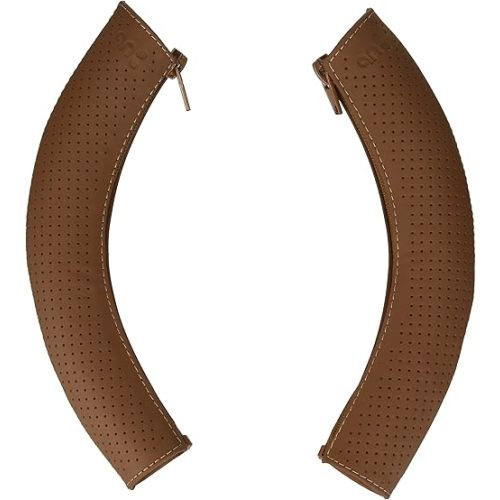 UPPAbaby Leather Handlebar Cover for Vista Strollers – REACH Certified Full Grain Leather – Saddle