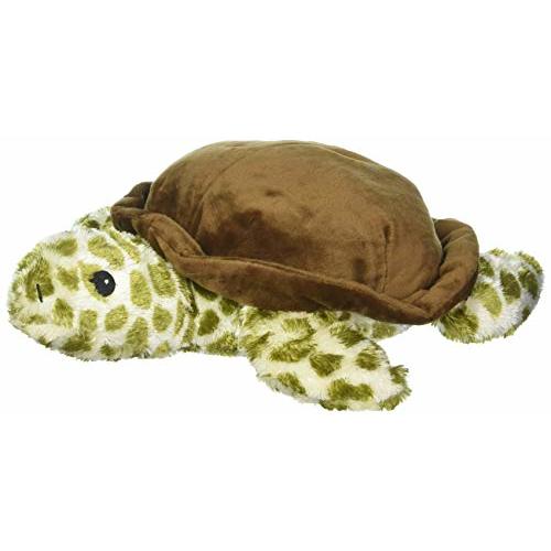Warmies Microwavable & Weighted Stuffed Animals, Turtle - Heated Stuffed Animal Plushie for Warmth & Comfort - Cute Soft Plush Toys for Adults & Children (Boys, Girls, Babies & Toddlers)