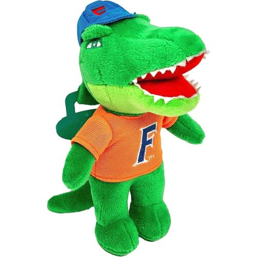 GAMEZIES Baby Boy and Girl Silicone University of Florida Albert Mascot Plush Pacifier Removable, Washable Plush Toy CPSIA Tested, BPA-Free 0-6 Months