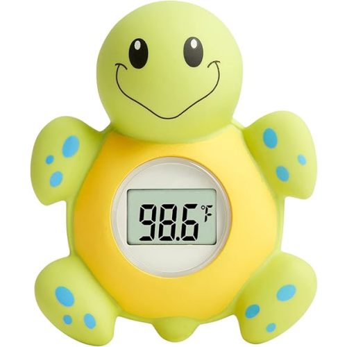 Baby Bath Thermometer (Upgraded Version) with Automatic Water Induction Switch, Baby Bath Float and Play Toy for Infant, Smart Accurate Bathroom Safety Temperature Thermometer ℃/℉