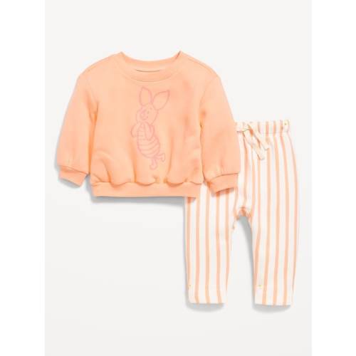 Disney© Crew-Neck Sweatshirt and Sweatpants Set for Baby