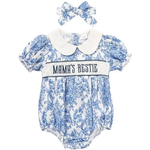 GRNSHTS Baby Girl Romper Newborn Clothes Bodysuit Jumpsuit Baby Girl Clothes Outfit 0-18M