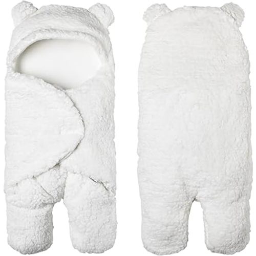 Soarwg Kids Baby Swaddle, Natural Receiving Swaddle Wrap, Baby Essentials Softness Plush Baby Swaddle, Ideal for Baby Girl and Boy Newborn Registry Search, Shower Gift 0-6 Months