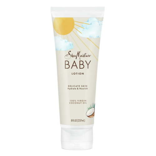 SheaMoisture Newborn Lotion with 100% Virgin Coconut Oil, Shea Butter, 8 oz