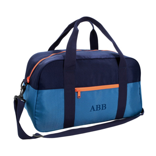 Astor Blue/Navy/Orange Duffle Bag