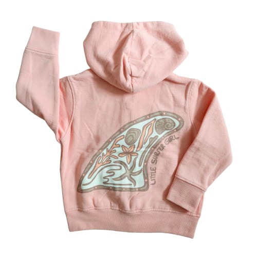 Pink Little Surfer Girl Hoodie