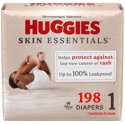Huggies Skin Essentials Diapers - Newborn - 76ct
