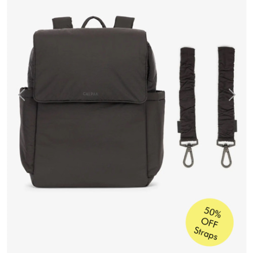 Diaper Backpack with Stroller Straps