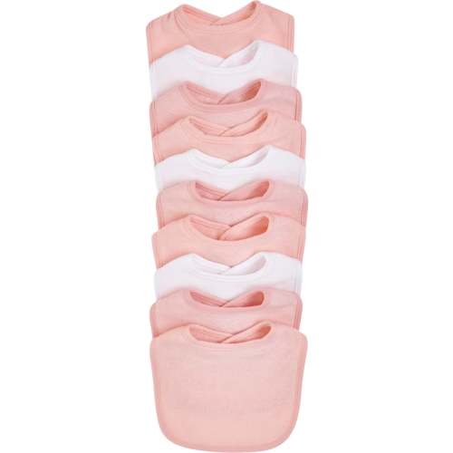 Babies' 10 Pack Plain Bibs