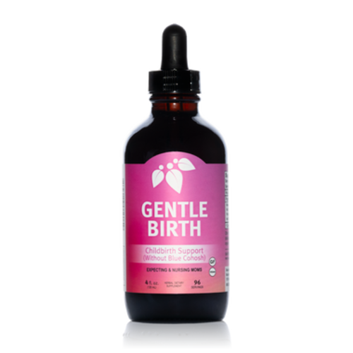 Gentle Birth Formula without Blue Cohosh & Raspberry, 4 oz. - In His Hands Birth Supply