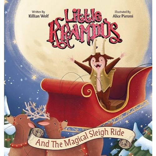 Little Krampus and the Magical Sleigh Ride: A Children's Holiday Picture Book Hardcover – October 28, 2020