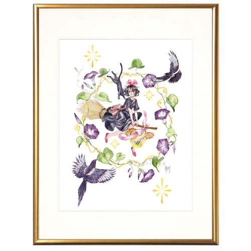 Ghibli Tattoo Series: Kiki's Delivery Service