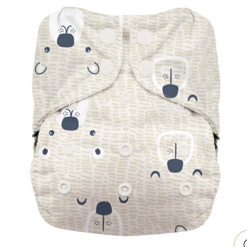 Thirsties Natural One-Size All-in-One Diaper - Snaps
