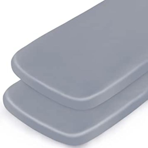 Bassinet Sheets for Baby Boy Girl, Satin Bedside Sleeper Sheets to Fit Mika Micky&Baby Delight&Dream On Me&Baby Joy Bassinet, Bassinet Sheet for Baby Hair (33"x20"x5") Silk Bassinet Sheets, Grey