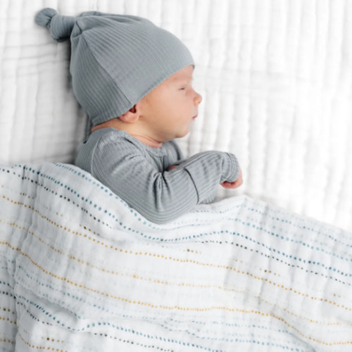 Cloud Muslin™ Quilt - Conrad/Steel