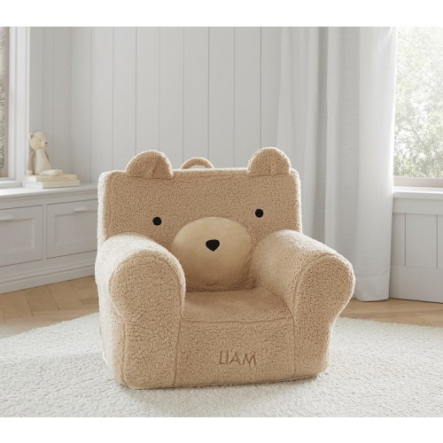 Anywhere Chair®,  Oatmeal Sherpa Bear Slipcovers Only