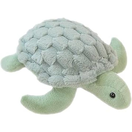 15” Weighted Turtle Stuffed Animals for Adults, 3lbs Weighted Turtle Plush Pillow Toy, Turtle Weighted Stuffed Animal for Gift Valentine Birthday