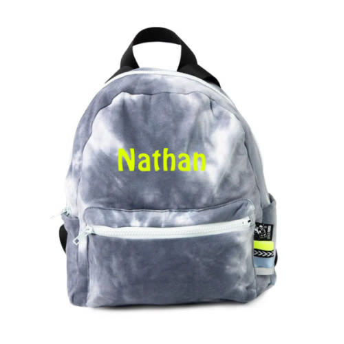 International Backpack | Blue Tie Dye