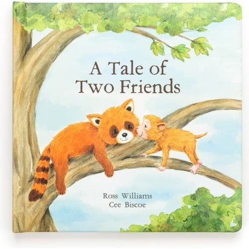 Jellycat 'A Tale of Two Friends' Board Book, Multi