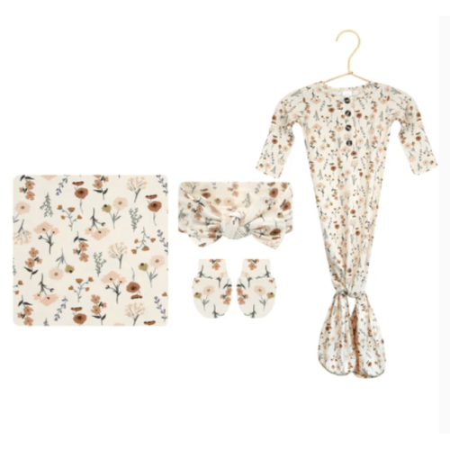 Rachel Newborn Headband Bundle (Gown)