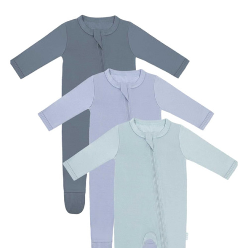 Amazon.com: RRP Unisex Baby Footies Pajamas,Rayon Derived From Bamboo,Buttery Soft Sleep 'N Play PJs,2-Way Zipper Closure,0-18 Months(Grey/BlueGrey/Sage, 3-6 Months): Clothing, Shoes & Jewelry