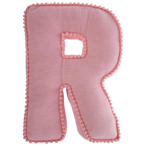 Letter Pom Pom Pillow