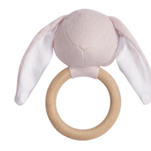 Rattle in Pink Bunny | Over The Moon