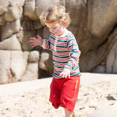 Red Beach Shorts