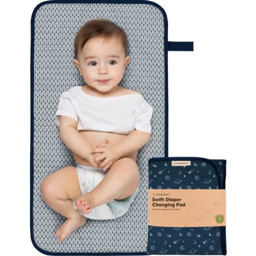 KeaBabies Swift Diaper Changing Pad, Planets