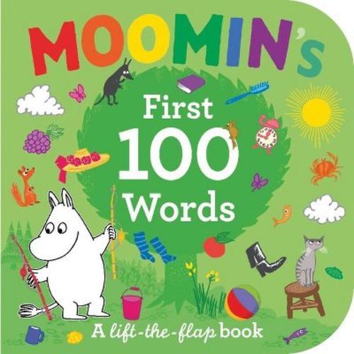 Moomin's First 100 Words - by Tove Jansson (Board Book)