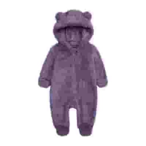 Winter Baby Clothes keep Warm Fleece Thick 7sie Ear Hooded Jumpsuits Newborn Boys Girls Romper Kids Coats Jackets