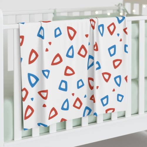 Egg Print Swaddle Blanket