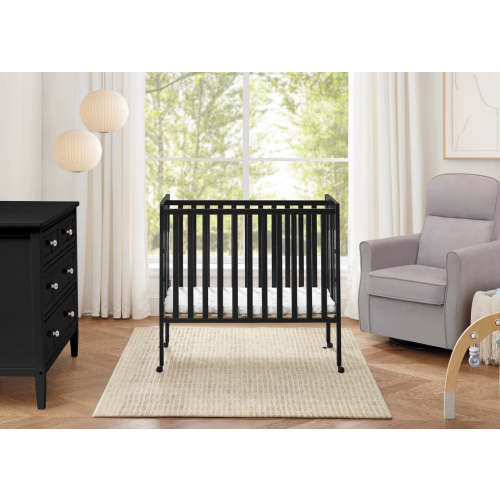 Ebony -Lee Portable Folding Mini Crib | Delta Children