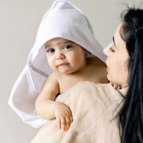 Lift, Unsnap & Wrap Baby Towel