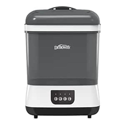 Dr. Brown's All-in-One Sterilizer and Dryer for Baby Bottles, Parts & Other Newborn Essentials - With Dryer