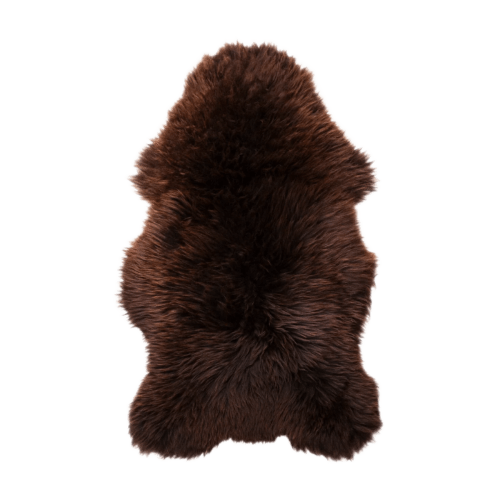 Icelandic Mid Length Brown/Black Sheepskin