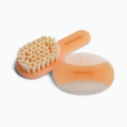 Brush & Comb Set - Cantaloupe