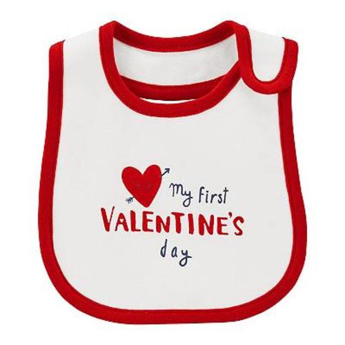 Baby Carter's My First Valentine's Day Teething Bib
