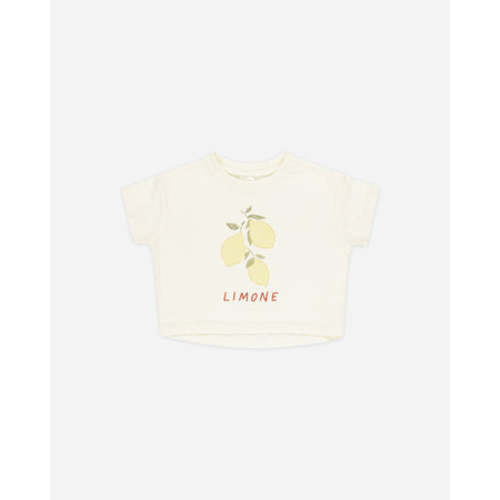Boxy Tee || Limone