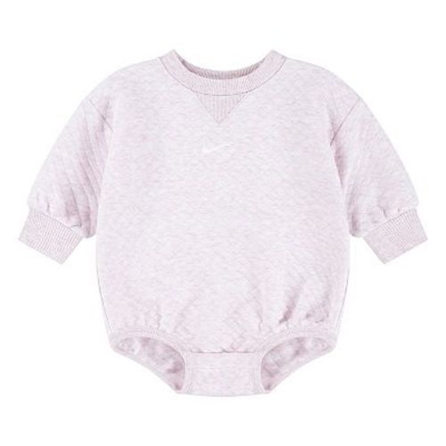 Newborn Baby Girls Nike Diamond Jacquard Bubble Romper