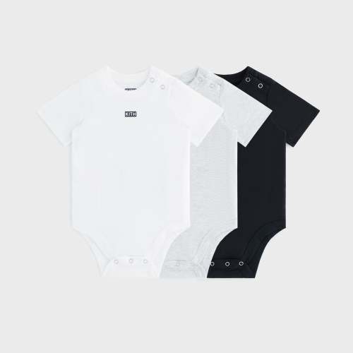Kith Baby 3-Pack Core Onesie | 9-12 M