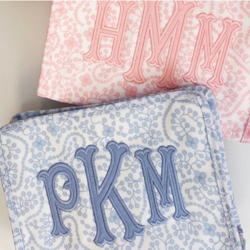 TRVL Blue Vanity Bag