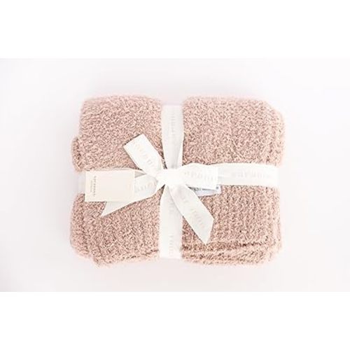SARANONI Bamboni Luxury Baby Blanket | Cozy & Soft Plush Receiving Blankets | Perfect for Girls & Infant Baby Boy Blankets | Pink - 30” x 40"