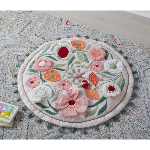 Floral Garden Baby Activity Play Mat