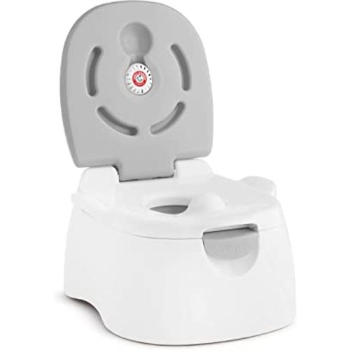 Munchkin® Arm & Hammer Multi-Stage 3-in-1 Potty Seat, (Potty Chair, Trainer Ring and Step Stool), Grey