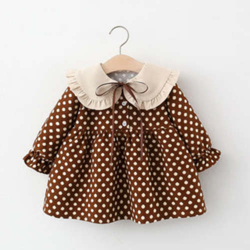 Polka Dot Ribbon Dress | RYAN AND REMI